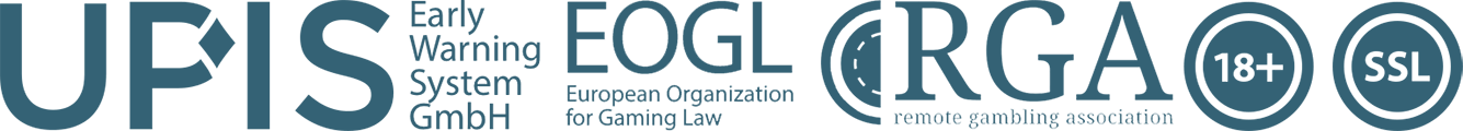 UPIS Early Warning System, EOGL, Remote Gambling Association, 18+, SSL sertifikati